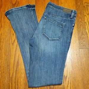 Express Skyscraper mid-rise jeans